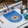 Compact Router Insert Plate Kit for Convertible Benchtop Router Table