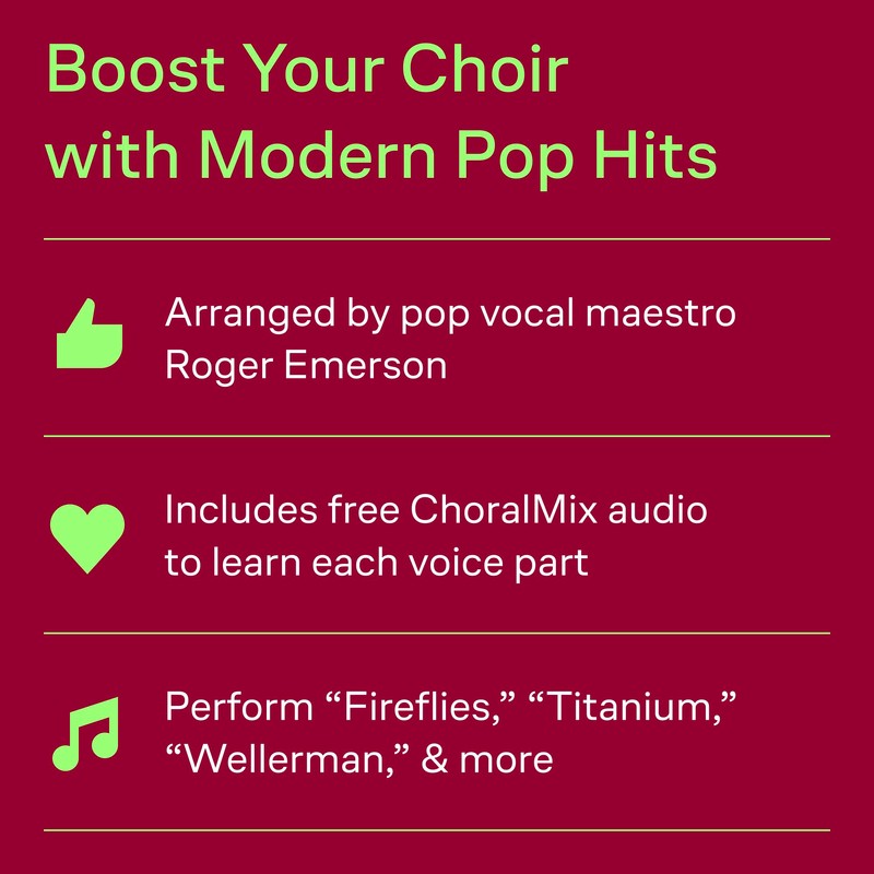 Pop Harmony Stacks for Choir