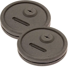 Wreero Replacement Weber Smokey Mountain Cookers Grill Parts Probe Grommet and Thermometer 2 Pack