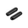 sourcing map Rubber End Caps, 240Pcs Round Screw Thread Protector