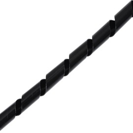 Helos 129253 Spiral Cable Tube Diameter 9 mm – 10 m – Black