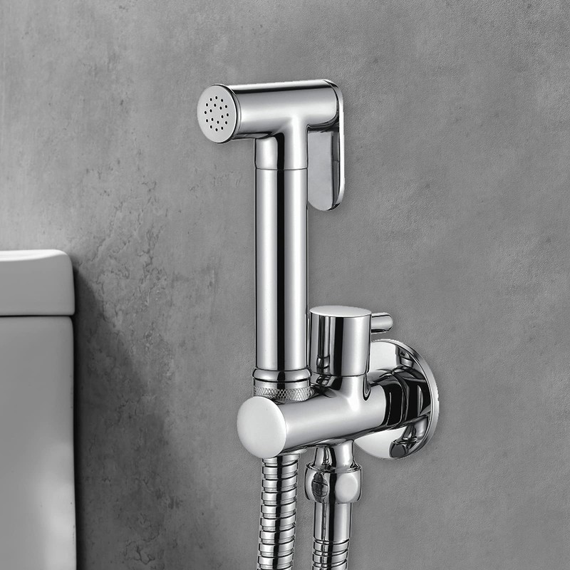 Ibergrif - Unterputz WC-Bidet Handbrause Set mit Douche und Halter,