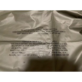 USGI Military Reversible Field Tarp ACU 90 x 80 Tarpaulin Shelter W/Bungies  NEW