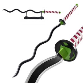 obanai iguro Sword,obanai iguro Katana -41 inch for Role-Playing and Collection.Anime Original Texture.