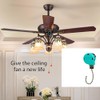 Geettcaifu 1 Pcs ZE-268S6 Ceiling Fan Light Pull Chain Switch,