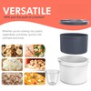 Zwippy Microwave Rice Cooker Steamer and Pasta Cooker with Strainer