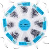 Gemerry Pre-Fanned Volume Eyelashes, Ready-to-Use Fan Eyelash Extension, 5D, 8-15