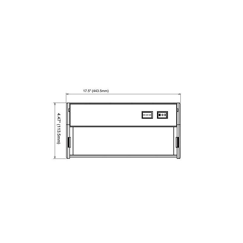 NSL Gen II 3-Color Temperature LED Task Star Under Cabinet
