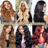Tandulo Clip in Hair Extensions Real Human Hair Body Wave