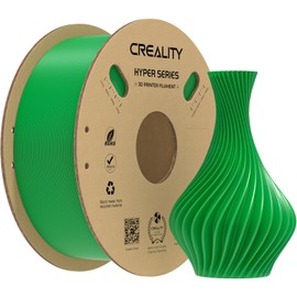 Creality PLA Filament 1.75mm for K1 Max, 3D Printer Filament PLA Designed for High Speed 30-600mm/s, 1kg(2.2lbs)/Spool Hyper PLA Filament, Dimensional Accuracy ± 0.03 mm, Fits for 3D Printers (Green)
