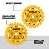 DEWALT 6-1/2 in. 18T and 24T Circular Saw Blade 2-Pack