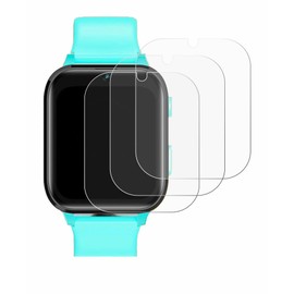 Savvies Pack of 6 Screen Protectors for Clleylise Kids Smartwatch 1.7 Inch Screen Protector Ultra Transparent