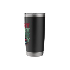 Light Gifts Student Teacher Christmas Books Tree Stainless Steel Insulated Tumbler