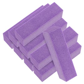 Vaguelly 4-Sided Nail Buffer Block Set of 10 Professional Fingernail Files for Manicure and Pedicure Easy to Use Nail Sanding Tools for Home and Travel