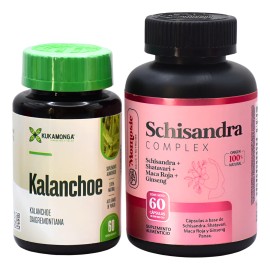 Kit Schissandra Complex  Shatavari  Ginseng  Kalanchoe Sin Sabor                                                                                      