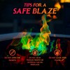 Enchanted Flames Pack of 12 Fire Changing Color Packets for
