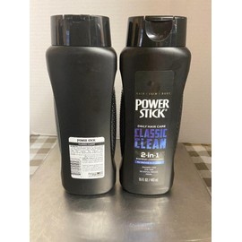 PowerStick Classic Clean 2 in 1 Shampoo & Conditioner (2 EA 15 Oz)