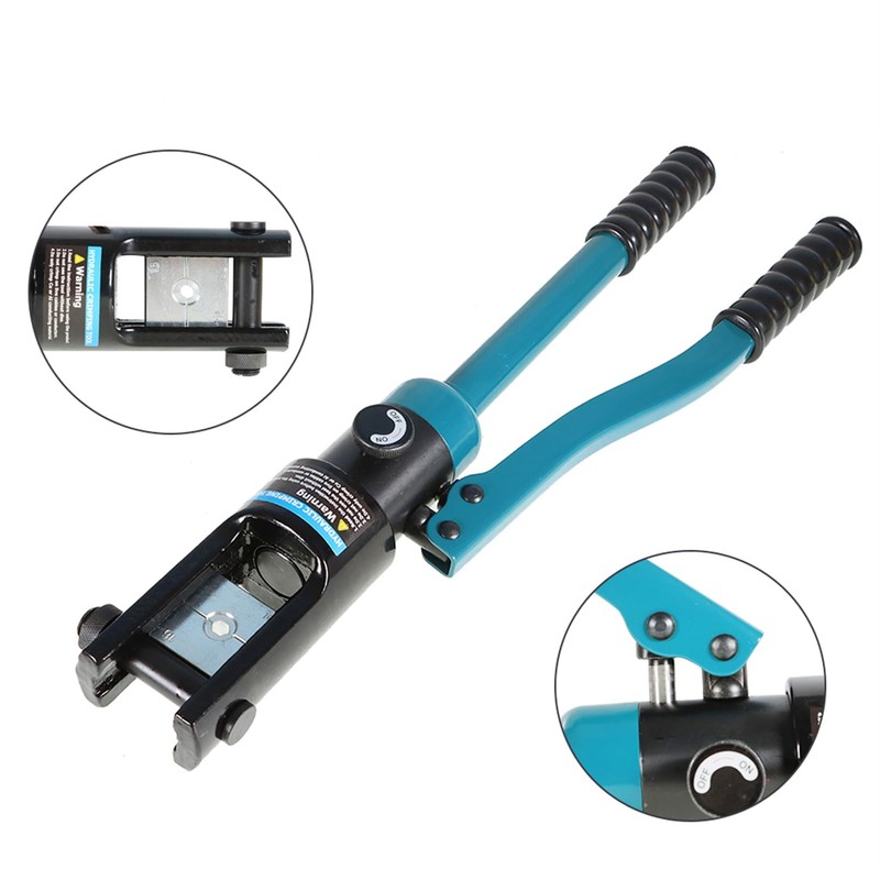 findmall Hydraulic Crimping Tool 16T Set Hand Operated Hydraulic Crimping