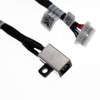 DC_in Power Jack with Cable Harness Connector Socket for Dell