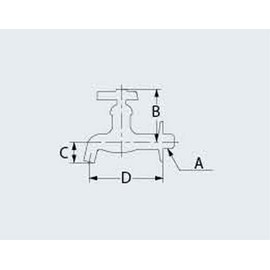 Kakudai Horizontal Faucet 7010-20
