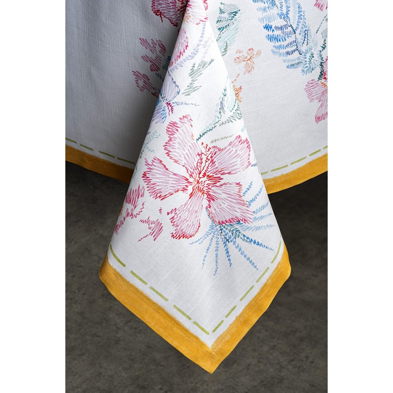 Maison d' Hermine Table Cloths 100% Cotton 140cm x 230cm