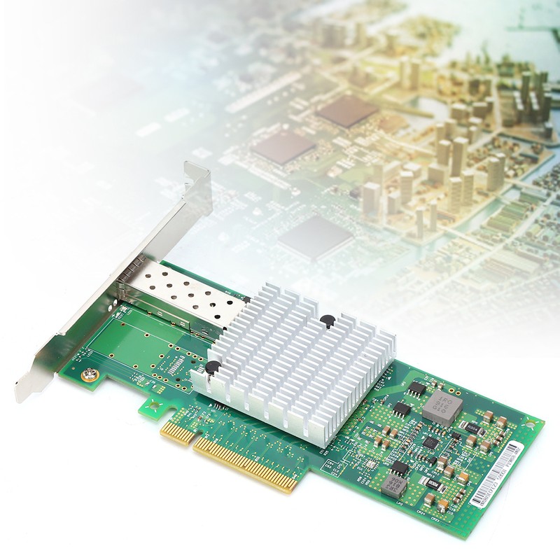 10Gbps Fiber Network Card Single Port for Intel 82599EN Chip