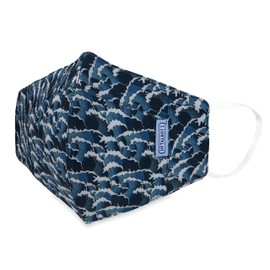 Dr. Talbot's Adult Washable Cup-Shaped Cloth Face Mask for Personal Health, 1 Pack, Waves