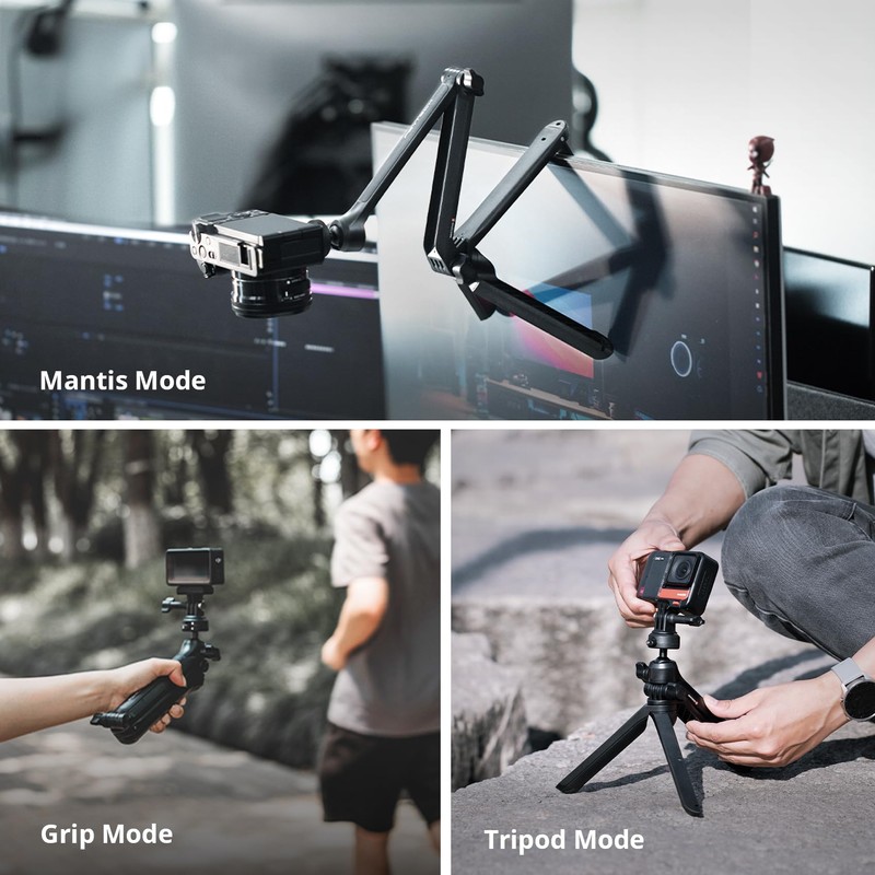PGYTECH CapLock MantisPod Z, Video Vloggingd for DJI OSMO Action