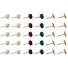 Yakamoz 30 Pieces Polishing Buffing Wheel Set, 1/8" Shank Abrasive