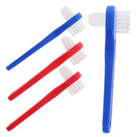 Baluue 4pcs Portable Brush Set Soft Cleaning Toothbrushes for Adults Dual-sided Travel-friendly Small Each