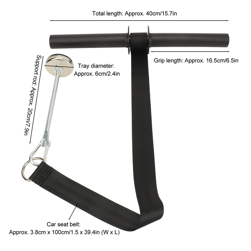 Forearm Roller Versatile Comfortable Grip Forearm Wrist Roller Strengthener Workout