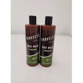 Shavely's (2x) NEW! Shavely's Body Wash, Energizing, Mens Grooming, 13.5 Oz Each