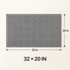 Super Water Absorbent Door Mat Indoor, Microfiber Quick Dry Chenille