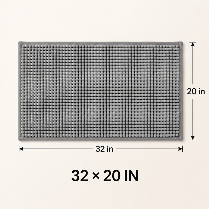 Super Water Absorbent Door Mat Indoor, Microfiber Quick Dry Chenille