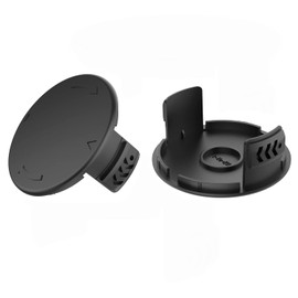 MUFUSHAN Pack of 2 Grass Trimmer Spool Cover Spool Cover Compatible with Parkside Cordless Grass Trimmer PRTA 20-Li (A1,B2,C3,D3), PRT 550(A1,A2,A3,A5,B6)