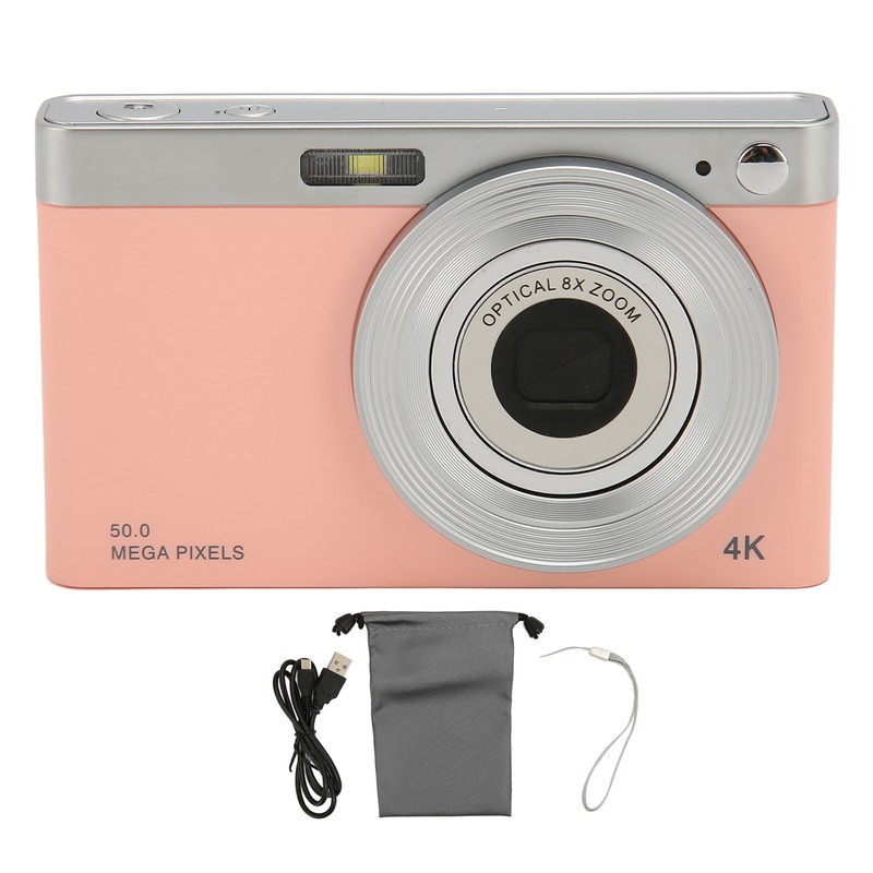 Digital Camera 2.88 Inches IPS Screen Anti Shake 16X Zoom