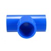 sourcing map 20mm Slip Tee PVC Pipe Fitting T-Shaped Coupling