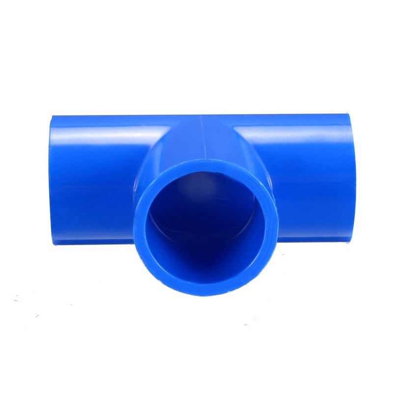 sourcing map 20mm Slip Tee PVC Pipe Fitting T-Shaped Coupling
