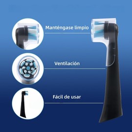 8 Piezas de Fundas Protectoras para Cabezales de Cepillo Eléctrico, Ideales para Uso en Casa Viajes Baño Gimnasio y Camping, Cabeza de Pincel IO de Serie Compatible