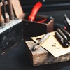 HARFINGTON Leather Hollow Punch Set 1/4 Hex Shank for Drills,