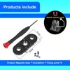 Sruim Replacement Folding Fingers for Gopro Hero 13/12/11/10/9/8 Black/MAX Magnet