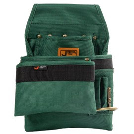Jetech Tool Belt Pouches Bag with 4 Pocket - Heavy Duty Tool Utility Pouch for Electrician, Carpenters, Craftsman, Gardening