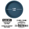 OHMO 3 Pack Small Cat Food Can Lids, Silicone Pet