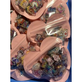Unbranded 1 Oz Bag Of Small Acrylic Charms For DIY - Jewelry- Slime - Hair Ties.