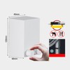 Retractable Clothesline Wall Mounted Dual Installation Single Wire Thickened Retracting