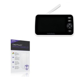 BoxWave Screen Protector Compatible with HelloBaby Baby Monitor HB6550 (5 in) - ClearTouch ImpactShield (2-Pack), Impenetrable Screen Protector Flexible Film