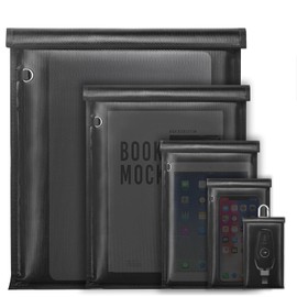 Faraday Bags for Phones - 4 Pack Faraday Pouch Faraday Bags, Faraday Pouch Key Fob Protector, Faraday Bag for Laptops & Phones & Tablets & Car Keys for Waterproof & Fireproof