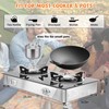 30000 BTU Two Burner Propane Stove Gas Stove, 2 Burner