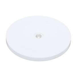 PATIKIL 6 Inch Heavy Rotating Swivel Stand, 360˚ Rotation Lazy Susan Turntable with Steel Ball Bearings for Model Base Rotating Plants TV Computers Monitors, White