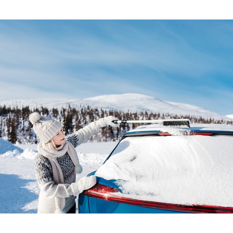 KUNGS 6109 Tele-is Telescopic Snow Brush/Ice-Scraper